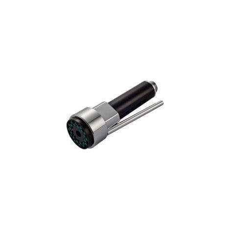 Küchenarmatur aus Messing mit Ausziehbrause, versenkbare Küchenarmatur mit Ausziehbrause, Ersatz-Ausziehbrause, Chrom-Finish, G1/2, Carivent (1/5)