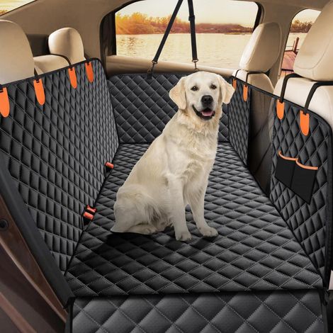 Hundedecke Auto Rückbank mit Seitenschutz, Wasserdicht & Kratzfest (1/5)