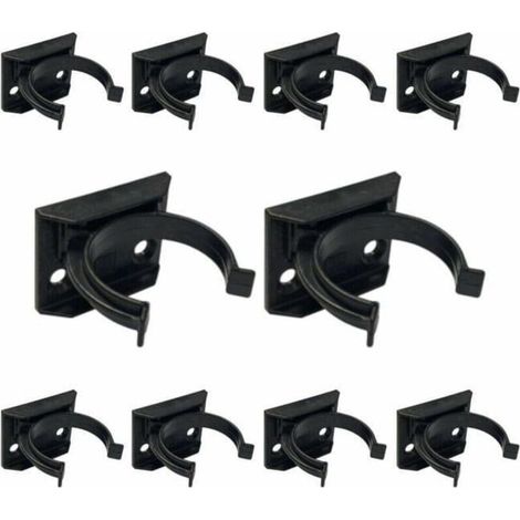 10x clip à visser pour plinthe meuble tube pied cuisine salle bain piétement (1/4)