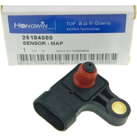 Capteur de pression d'admission 25184080 96276354 compatible avec les pièces automobiles Chevrolet Daewoo (1/5)