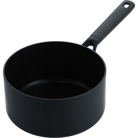 KitchenAid - Classic Forged Saucepan - Black - 16 cm/1.5L