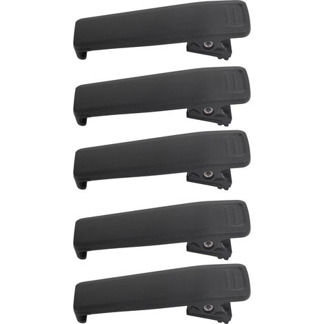 Lot de 5 clips de ceinture pour radio portable, compatibles avec les modèles ICOM IC-705, ID-52E, ID-51E, ID-31E, IP-503H, IP-100H et IP-501H.