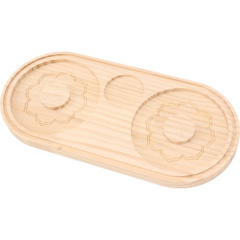 Lot de 2 porte-sel en pin pour bord de verre, support étanche pour cocktail margarita (1/5)