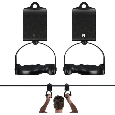 Poignées de Gym - Accessoires Rotatifs à 360 Degrés - Poignées de Prise (1/5)