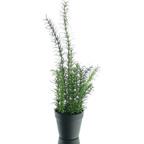 GASPER Rosmarin im Kunststofftopf 43 cm grün - Kunstpflanzen (1/2)