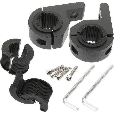 Clips de fixation pour éclairage de guidon de moto (jeu de 4 pièces) (1/5)