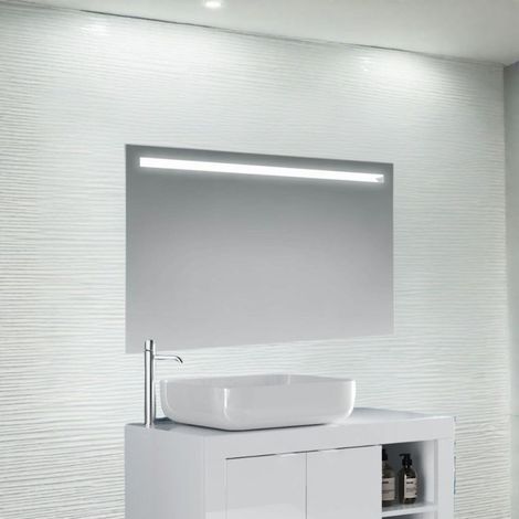 Specchio 60x80 cm. con fascia LED Edmonton (1/2)