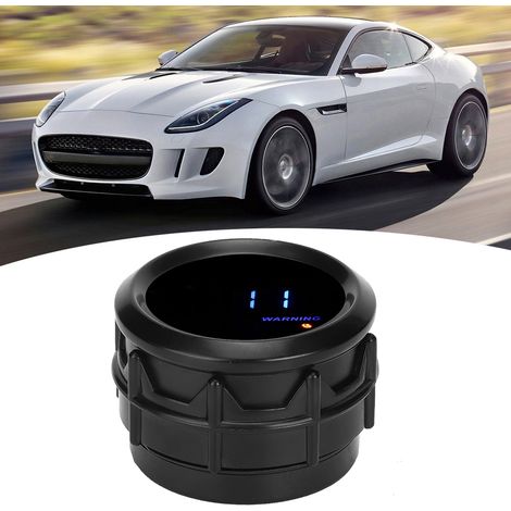 Manomètre de pression de suralimentation turbo numérique LED bleue 2 pouces 12 V (PSI) - Accessoire de modification automobile (1/5)