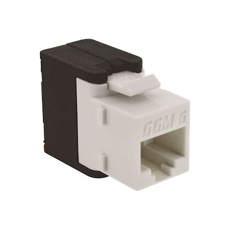 noyau - rj45 - cat6 - keystone - non blindé sans outil - gigamédia prjc6utl (1/2)