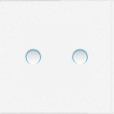 Tuya Matter Smart Switch 2-Wege-Wandschalter mit Berührungsfunktion. Benötigt einen Neutralleiter für Alexa und Google Home (bidirektionale Sprachsteuerung). (1/5)