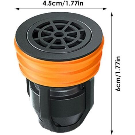 QORVA-Bonde de sol de salle de bain, bonde de douche à lévitation magnétique, bouchon de vidange magnétique pour lavabo de salle de bain et de cuisine (1/3)