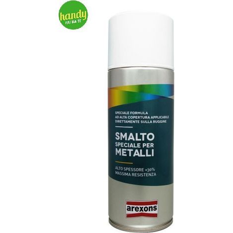 Smalto Speciale Arexons per metalli 400 ml Bianco opaco