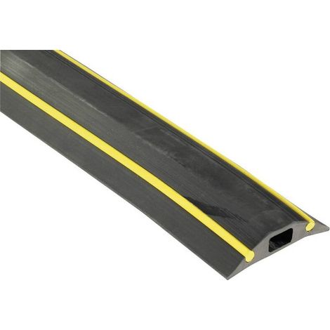 [NEUWERTIG] B-Ware Vulcascot Kabelbrücke Gummi Schwarz Anzahl Kanäle: 1 3000 mm 1 St. Gummi (1/2)