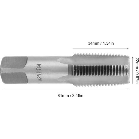 Taraud de réparation 1/2" (1/5)