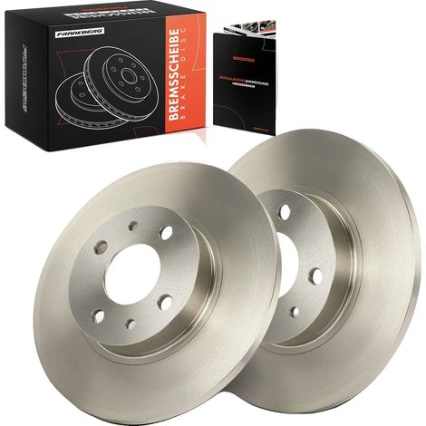 Disco freno, diametro 257,5 mm, spessore 12 mm, altezza 40,5 mm, spessore minimo 10,2 mm, numero di fori 4 (1/5)