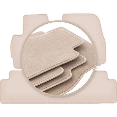 Premium-Fußmatten in Beige für: Mazda Premacy II Minivan 2005-2010 (1/5)