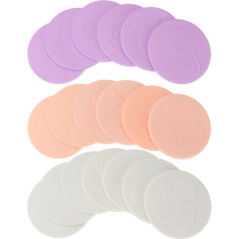 Lot de 30 Miroirs Portables à Motif en Relief, Miroir de Poche Maquillage Clair, Design Chic et Léger pour Voyage et Paquet à Main Plusieurs Styles (1/5)