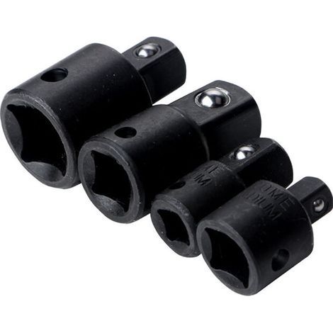 Jeu d'Augmentateurs et Réducteurs Adaptateur à Cliquet Adaptateurs Réducteurs Pour Douilles et Embouts Triomphe 4pcs 1/2" 1/4" 3/8" Pillote (1/4)