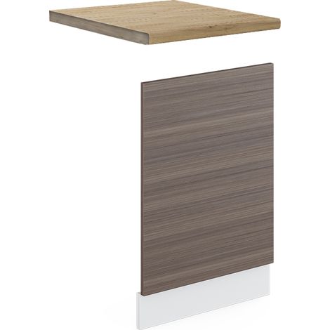 Pannello frontale R-Line, Grigio, 45 cm , PL Rovere, Vicco (1/5)