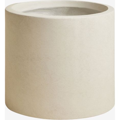 Pot de fleurs d'extérieur en ciment Aurevi SKLUM Ø30 cm