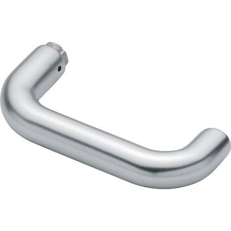 Picaporte  Paris  138  Alu.F2/color  níquel  plata  4-KT.8mm  DIN  L/R  HOPPE (1/2)