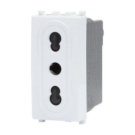 PRESA AVP - BIANCO VOLT 250 A 10/16 2P+T- 8 pezzi