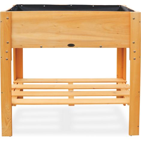HABAU Hochbeet ""Hanna"", mit Vlies und Ablagefläche, 80 x 40 x 79 cm (1/4)