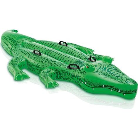 Crocodile Float, 203x114cm, 4 Handles, Vinyl, Children Ages 3+ (1/4)