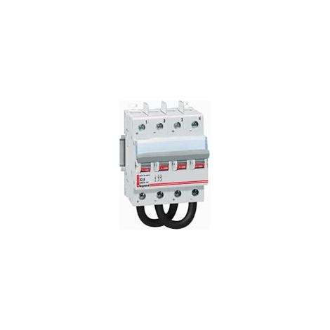 Interrupteur-sectionneur modulaire à manette courant continu 800V pour application photovoltaïque 25A 4 modules LEGRAND 414223 (1/2)