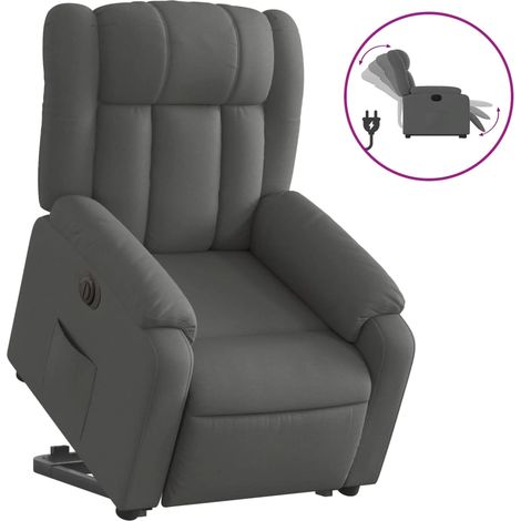 Maison Exclusive - Relaxsessel mit Aufstehhilfe Elektrisch Dunkel