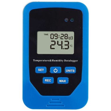 Enregistreur de température Enregistreur d'humidité de plage de température pour entrepôt Interrupteur de température d'humidité intérieure Matériau ABS de haute qualité,de dyk.Trywise-ARCAN (1/4)