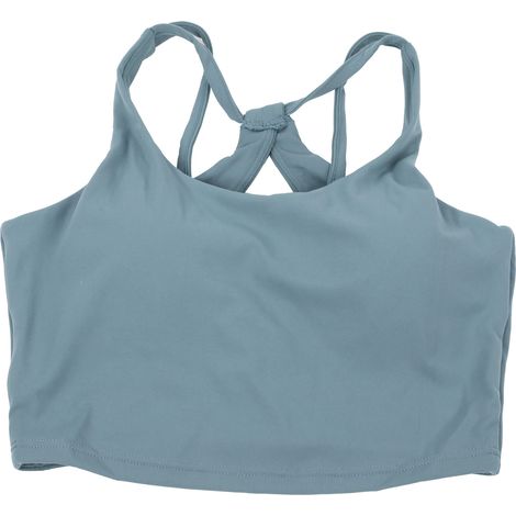 Soutien-gorge de sport dos nageur femme, brassière fitness yoga, bleu-vert, accessoire sport fille (1/5)