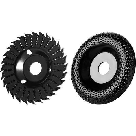 Disque Bois Meuleuse, 125mm Disques de Meuleuses à Rectifier, Disque Abrasif en Bois, Meuleuse d'angle en Carbure de Tungstène, Roues pour Meuleuse d'angle (1/5)