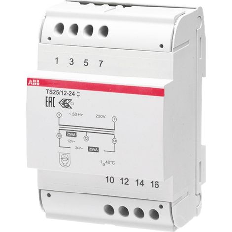 Trasformatore modulare ABB TSC 25V 12-24Vca M429285