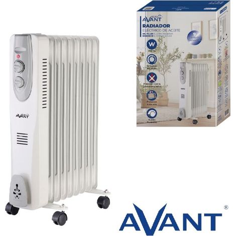 Radiador de aceite avant 9 elementos 2000w