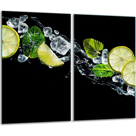 2x 30x52 Obstschneidebrett aus Glas (1/5)