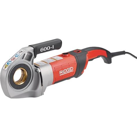 Ridgid – Kit Filière électrique 600-I DN15 jusqu'à DN32 230V – Carter en aluminium – Vitesse 32 tr/min – Mallette de transport incluse (1/2)