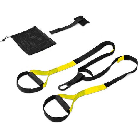 Trade Shop - Trainer Di Sospensione Cinghie Bande Di Resistenza Fitness Allenamento Palestra - (1/3)