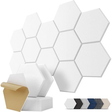 Hexagon Acoustic Panels Self-Adhesive Acoustic Panel (1/5)
