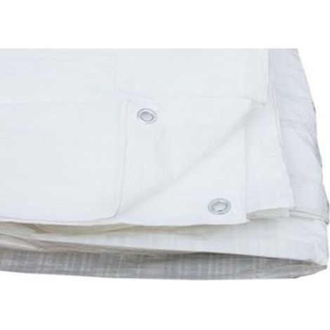 TOLDO REFORZADO POLIETILENO BLANCO 70 GR NORTENE 3X2M (1/3)