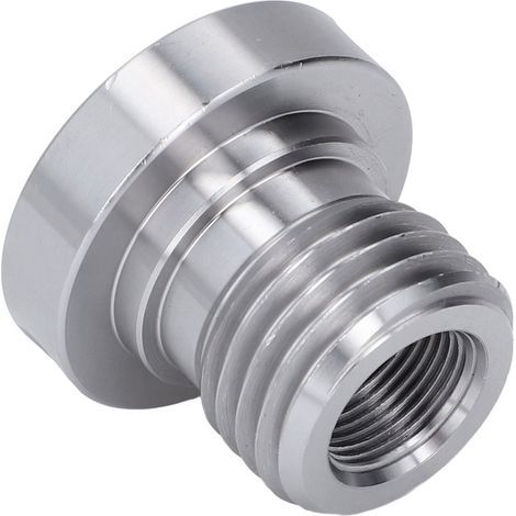 Spindeladapter für Holzdrehmaschinen-Spindelstock aus Edelstahl, 8TPI Außengewinde 33 mm x 8TPI Innengewinde 20 mm x 8TPI (1/5)