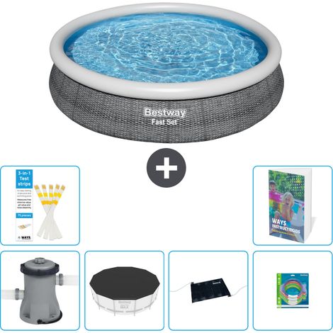 Bestway Piscina Bestway Fast Set Rotonda - 366x76 cm - 7-pezzi  S211
