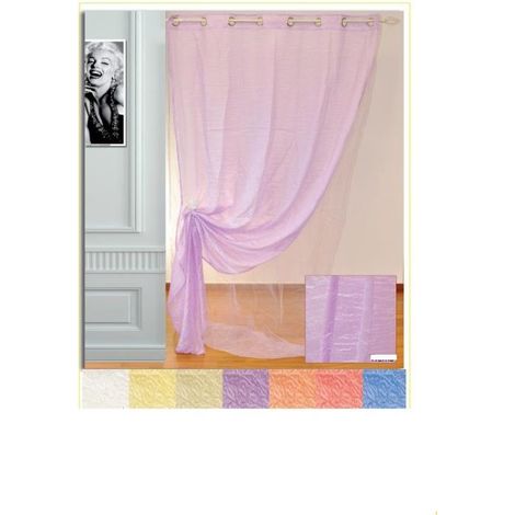 Tenda Arredamento Casa per interni lora doppia 140 x 280 cm Vari Colori