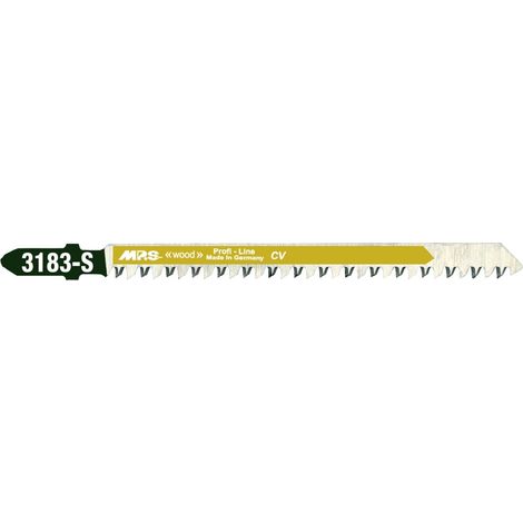Lame de scie sauteuse MPS 3183-S, compatible avec scie sauteuse, 5 unités.