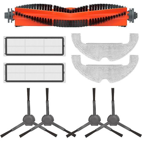 Hauptbürste, Seitenbürsten, HEPA-Filter, Wischmopp für Xiaomi Dreame L10 (1/4)