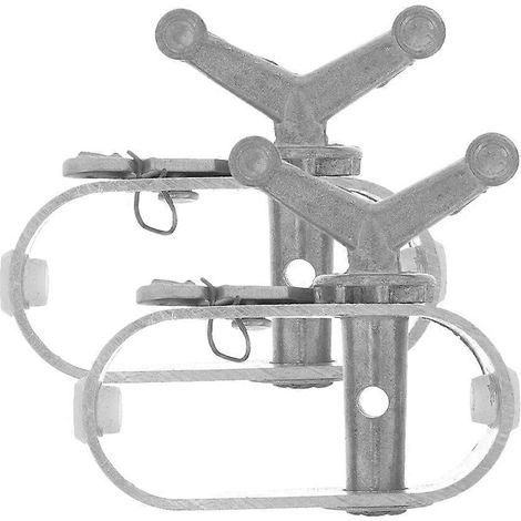 Tendeur de câble mini-treuil robuste en acier pour couvertures de piscine et serres, durable et résistant à la rouille. (1/4)