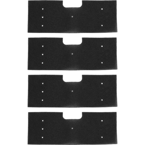 Filtre à peluches WH01X35719, lot de 4, lavable et réutilisable, filtration améliorée pour lave-linge et sèche-linge, modèles combinés PFQ97HSPV0DS