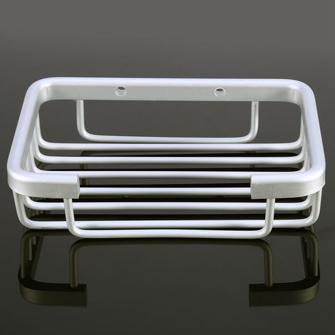 Porte‑savon mural de salle de bain avec égouttoir – Rangement étanche pour douche (1/5)
