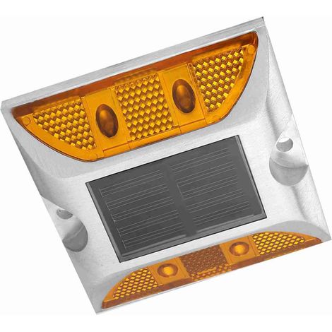 Außenbeleuchtungspoller aus Aluminiumguss, solarbetrieben, für Einfahrten oder Wege. (1/5)