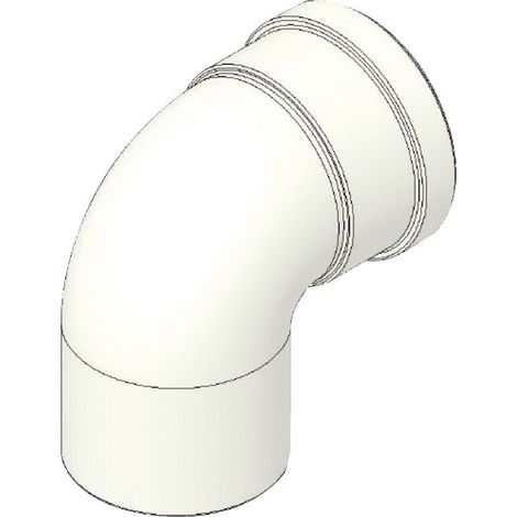 Curva 90° MF - ø 100 mm - senza ispezione - in alluminio pressofuso 00000051026